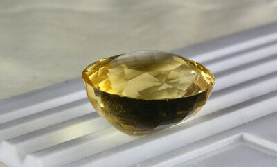 Certified Natural Citrine Quartz Oval 177.7 Ct Loose Gemstone Pendant Brooch