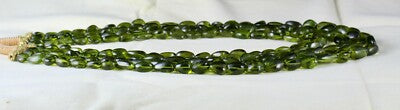 Certified Natural Green Peridot Necklace 1024ct Cabochon Gemstone Party Jewelry