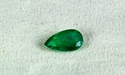 Certified Zambia Natural Emerald 12x7mm 2.42ct Ring Pendant Sterling Silver