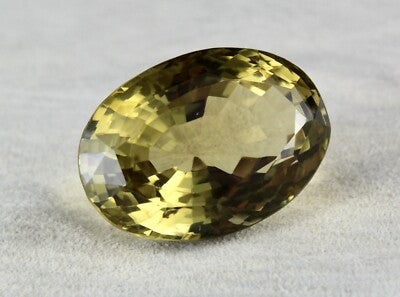 Certified Natural Lemon Quartz Oval 158.82 Ct 39x27mm Loose Gemstone Pendant
