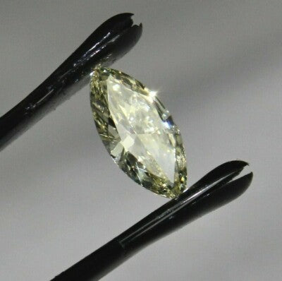 Certified Fancy Natural Diamond Marquise Cut 0.45 Ct Stone For Ring Pendant