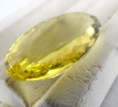 Certified Natural Yellow Aquamarine Heliodor 12.79ct Oval Ring Pendant Silver