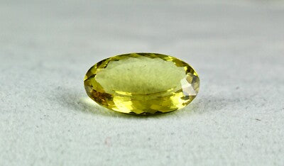 Certified Natural Untreated Yellow Aquamarine Helidor Oval 8.98 Ct Ring Pendant