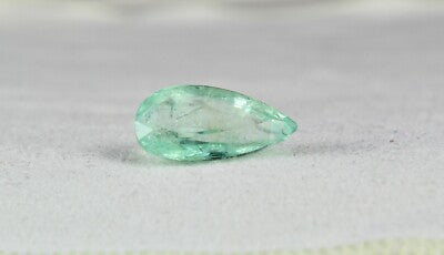 Certified 20x11 Mm Natural Colombian Emerald 10.95ct Pear Ring Pendant
