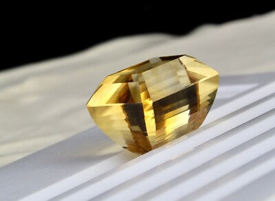 Certified Natural Citrine 114ct Topaz 29x22 Mm Rectangle Gemstone For Pendant
