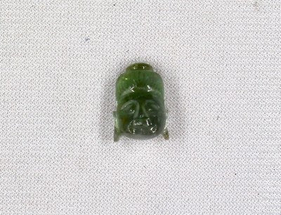 Natural Multi Green Tourmaline 10.59ct Carved Buddha Gemstone Ring Pendant