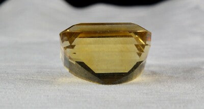 Certified Natural Citrine Gemstone Pendant 152 Ct Golden Topaz 32x28mm Octagon