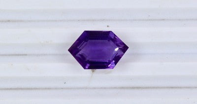 Natural Amethyst 19.39ct Marquise Cut 21x13mm Semi Precious Gemstone Ring