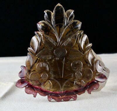 Certified Natural Multi Tourmaline 324ct Carved 89x84mm Pendant Designing