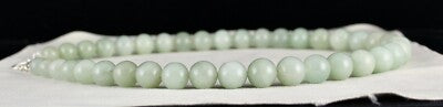 Certified Natural Aventurine Jade Necklace 1006 Ct Beaded Gemstone String