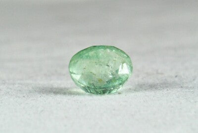 Certified Natural Colombian Emerald 13x11mm 8.12 Ct Oval Cut Gemstone Ring