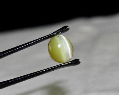 Certified Natural Chrysoberyl Cat's Eye 6.10 Ct Gemstone For Ring Pendant