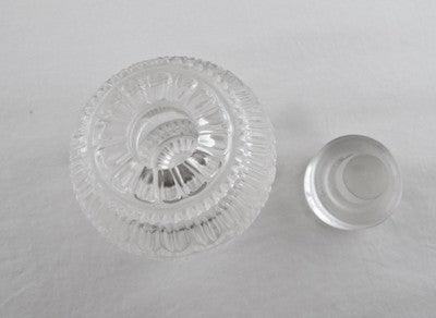 Hand Carved Natural Rock Crystal Quartz 1220ct Perfume Bottle Decor