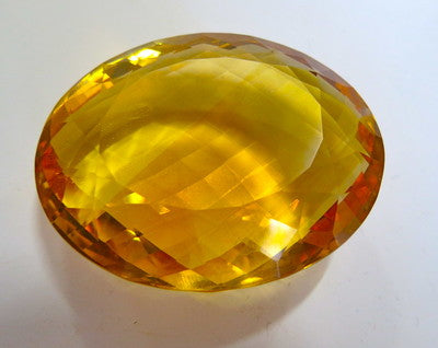 Certified 242 Ct Natural Citrine Oval Cut 48x38mm Yellow Gemstone Pendant Design