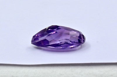 Natural Amethyst Pear Fancy Cut 23x15mm 18.60cts Gemstone For Ring Pendant