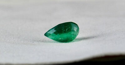 Certified Gtl 11x7mm Natural Emerald 2.64 Ct Pear Gemstone For Ring Pendant