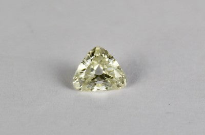 Certified Fancy Natural Diamond Trillion 1.29ct Cut Stone For Ring Pendant