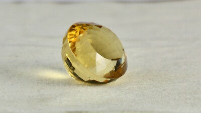 Golden Topaz Citrine Oval 24x22mm 59.33ct Gemstone For Pendant