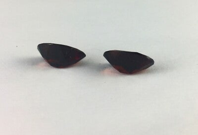 Natural Rhodolite Garnet Oval 11.44ct Pair Finest Gemstone For Earrings
