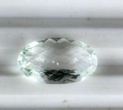 Finest Natural Blue Aquamarine 6.36ct Oval Gemstone For Ring Pendant