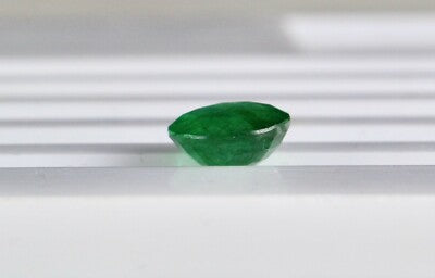 Certified Natural Zambian Emerald 2.60 Ct Round Cut 9mm Loose Gem Pendant Ring