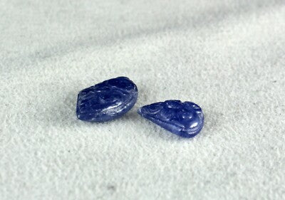 Certified Natural Unheated Blue Sapphire Pendant 16.50 Ct Gemstone Designing