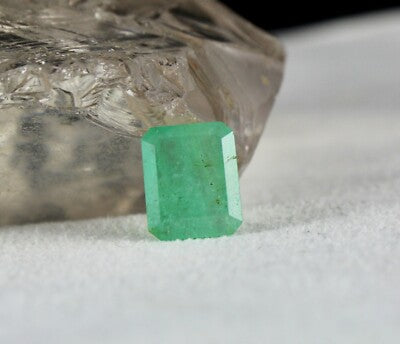 Certified Natural Unheated 6.07 Ct Emerald Octagon Gemstone For Ring/pendant