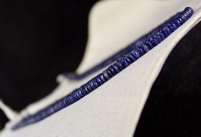 Blue Aventurine Round Gemstone Necklace 5 L 391 Ct Semi Precious Beads For Women