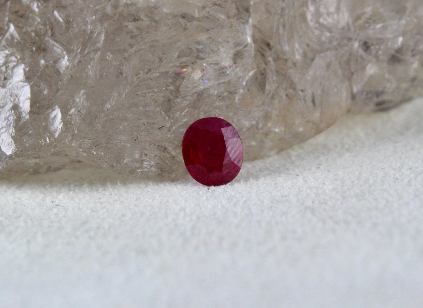 Certified Natural Heated Burma Ruby 1.51 Ct Oval Loose Stone Ring Pendant