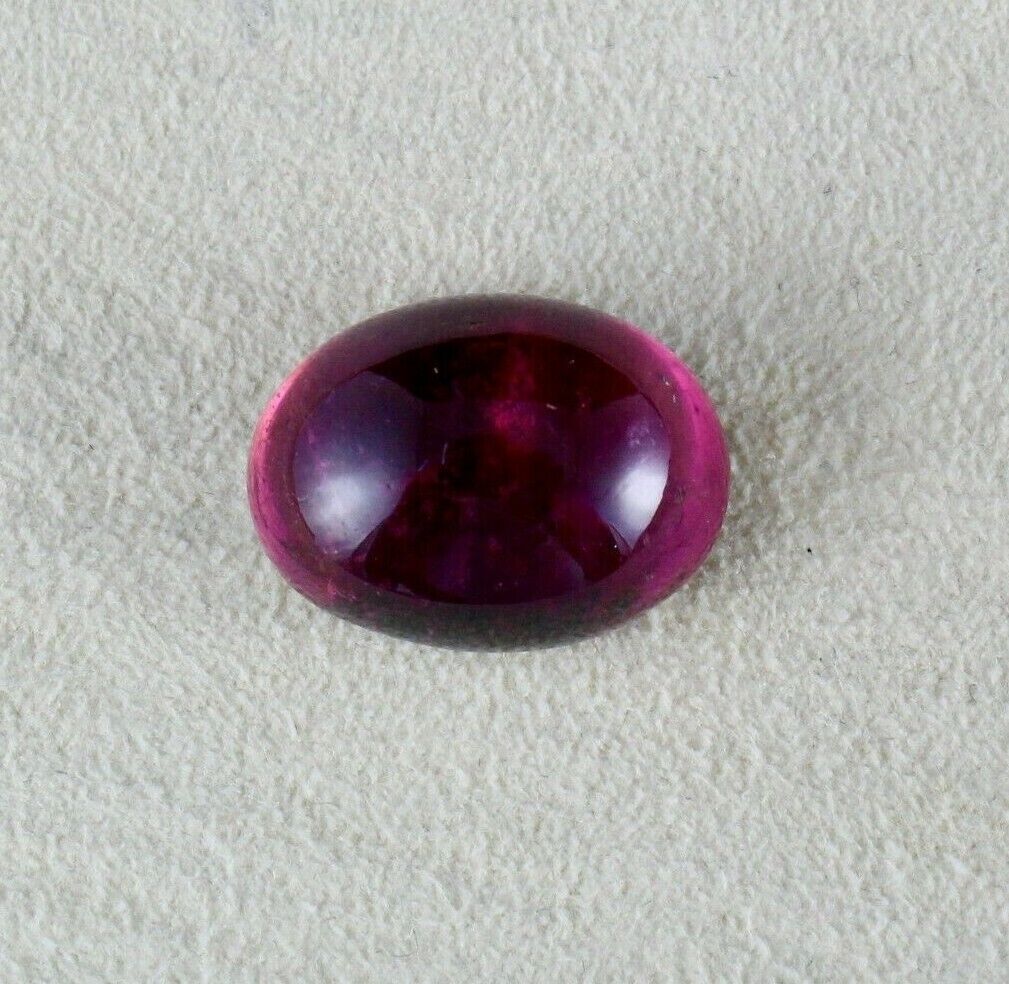 Natural Pink Tourmaline Oval Cabochon Rubellite 24.81 Cts Gemstone Ring Pendant