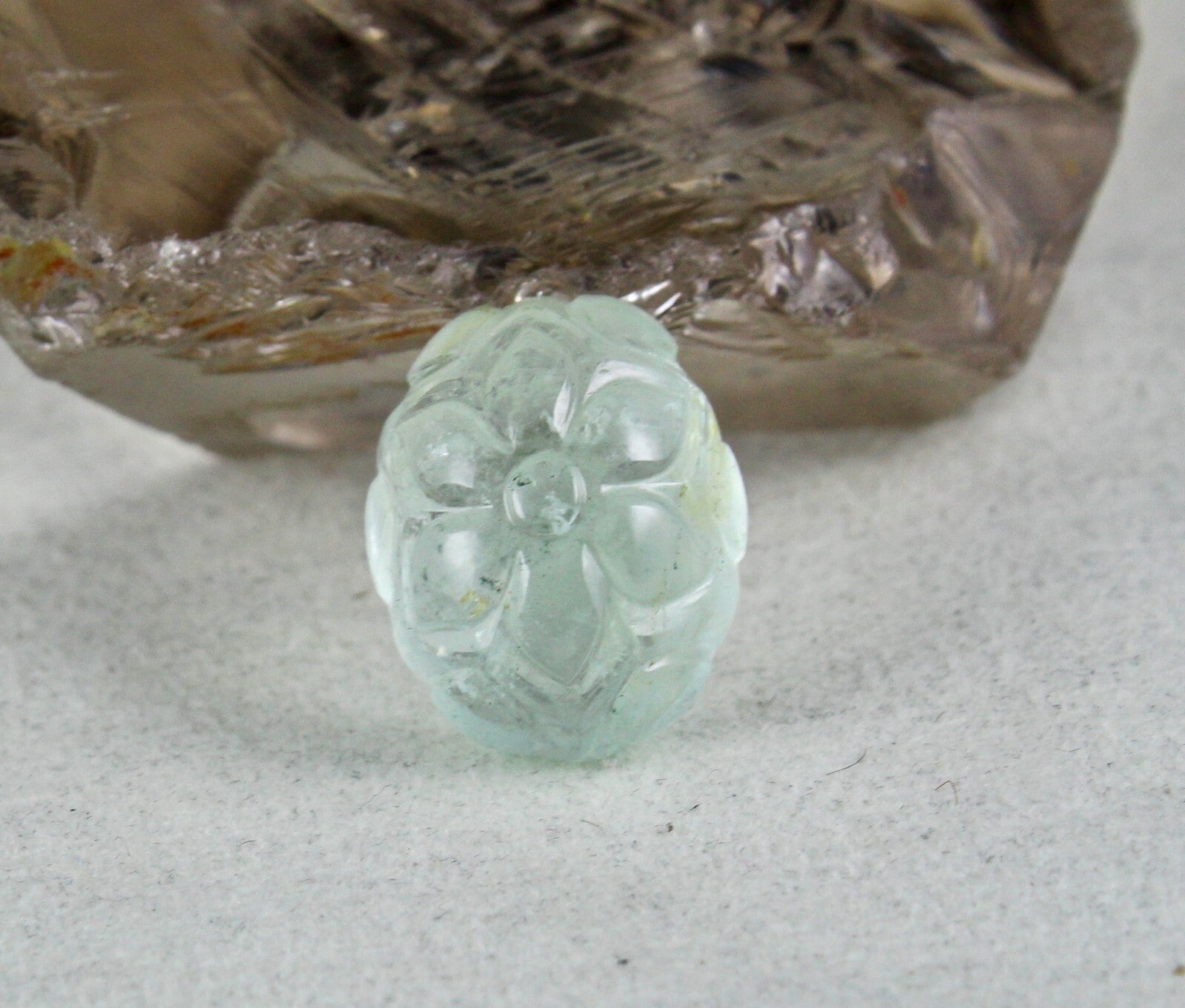 Certified Natural Blue Aquamarine 45.15 Ct 23x19mm Gemstone For Pendant Ring