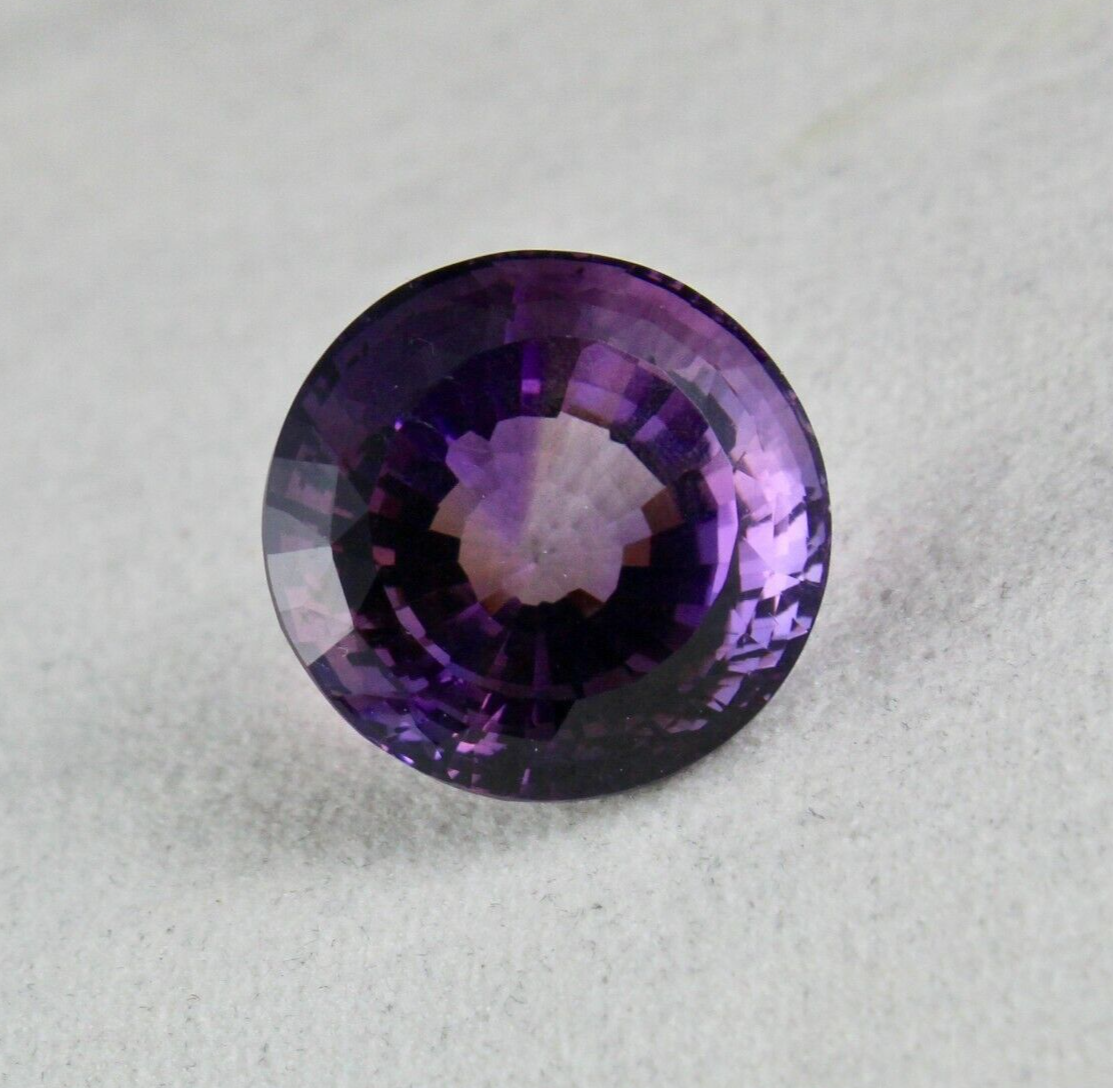 22MM NATURAL AMETHYST CUT ROUND 43.90 CARATS SEMI-PRECIOUS GEMSTONE PENDANT