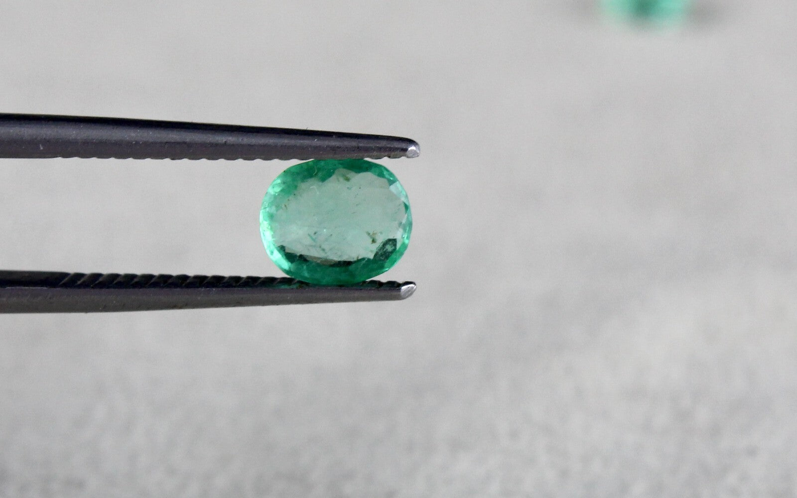 Natural Colombian Emerald Oval 3 Pcs 1.31 Ct Gemstone Designing Jewels