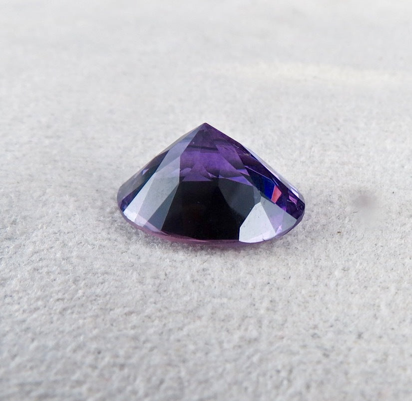 Natural Amethyst 23.35 Ct Oval Cut 23mm Purple Gemstone For Pendant/ring