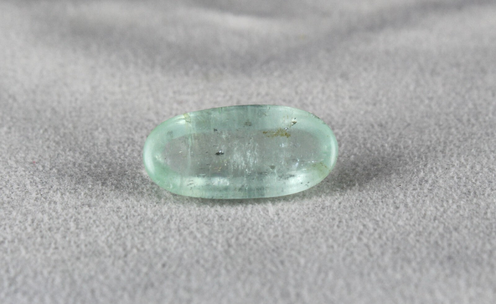 Certified Natural Colombian Beryl Emerald 17.63 Ct Oval Cabochon Ring Pendant