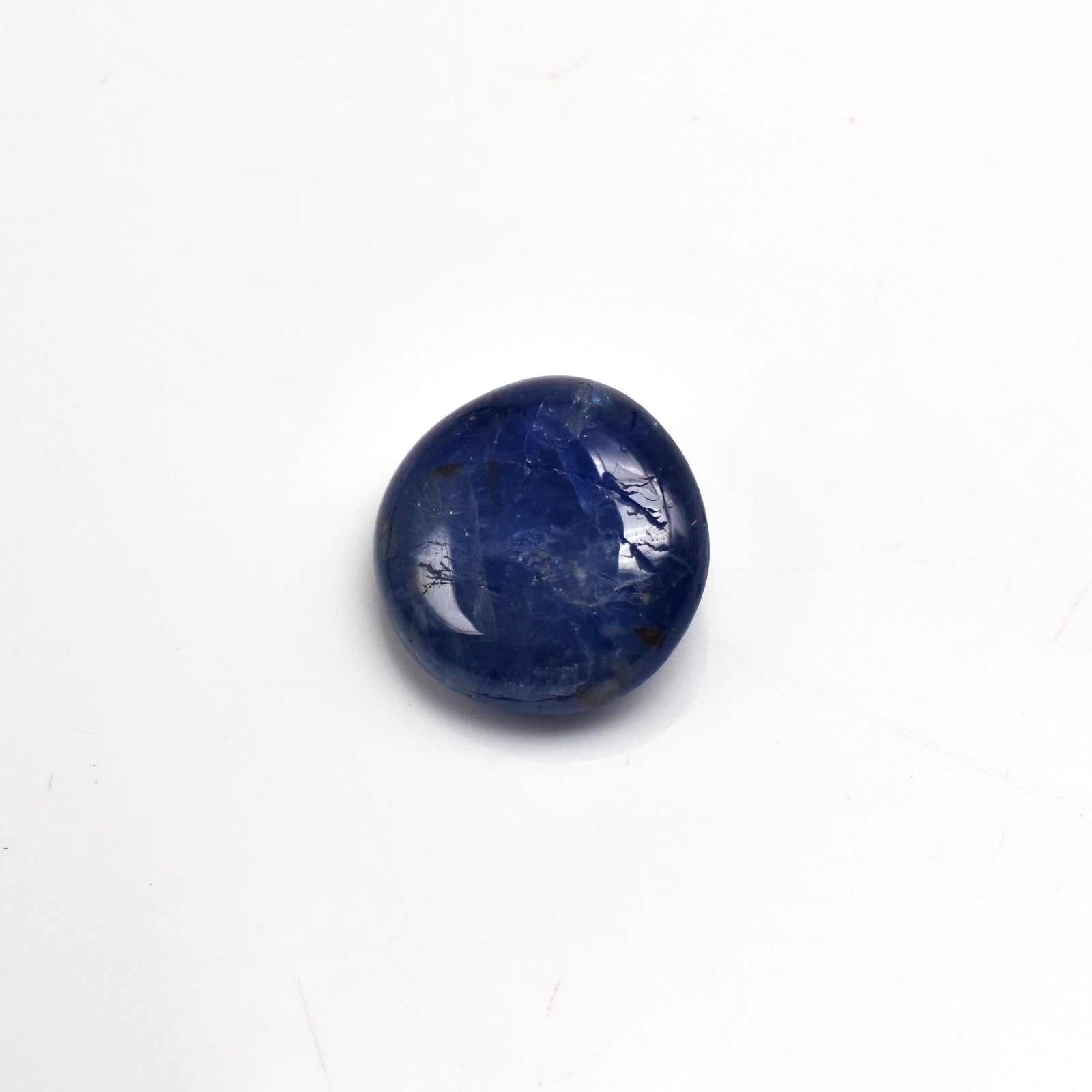 Certified Natural Blue Sapphire 12.44 Ct Cabochon Gemstone Ring Pendant Design