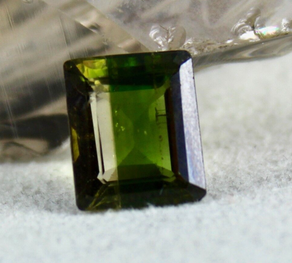 Certified Natural Green Tourmaline Octagon 10.26 Ct Gemstone Ring Pendant