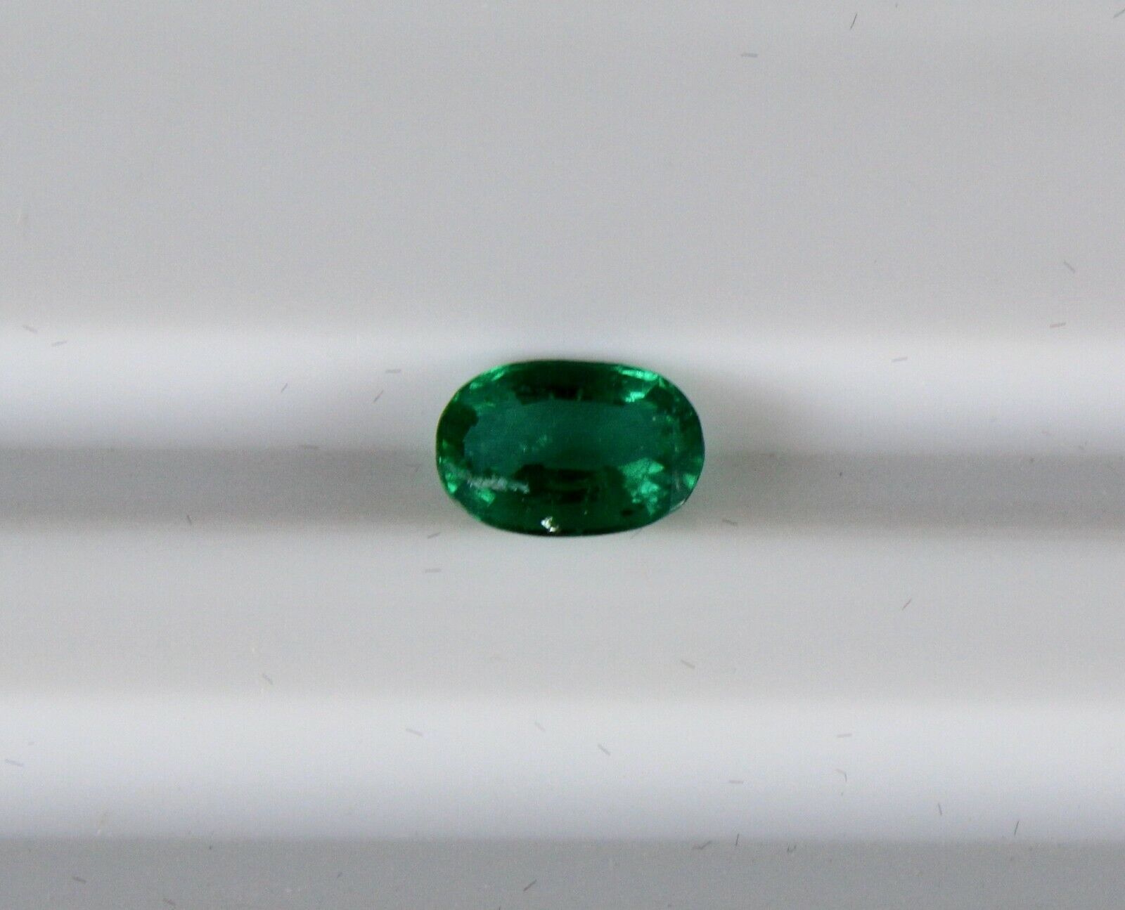 7x5 mm Natural Emerald cut Oval 0.66 Cts Zambian Untreated Gemstone Ring Pendant