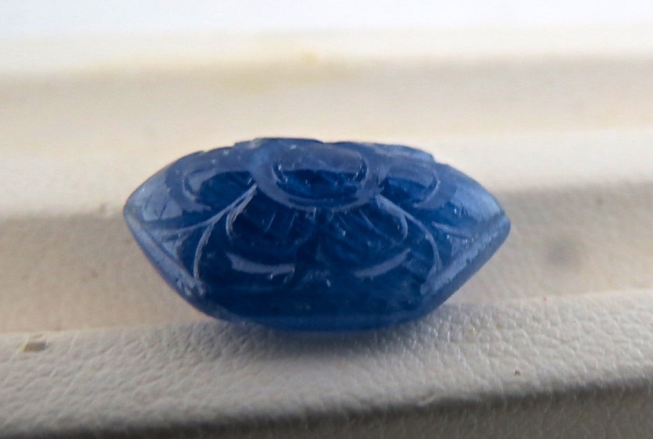 Certified Burma Blue Sapphire 18x12mm 12.35 Ct Ring Pendant Sterling Silver