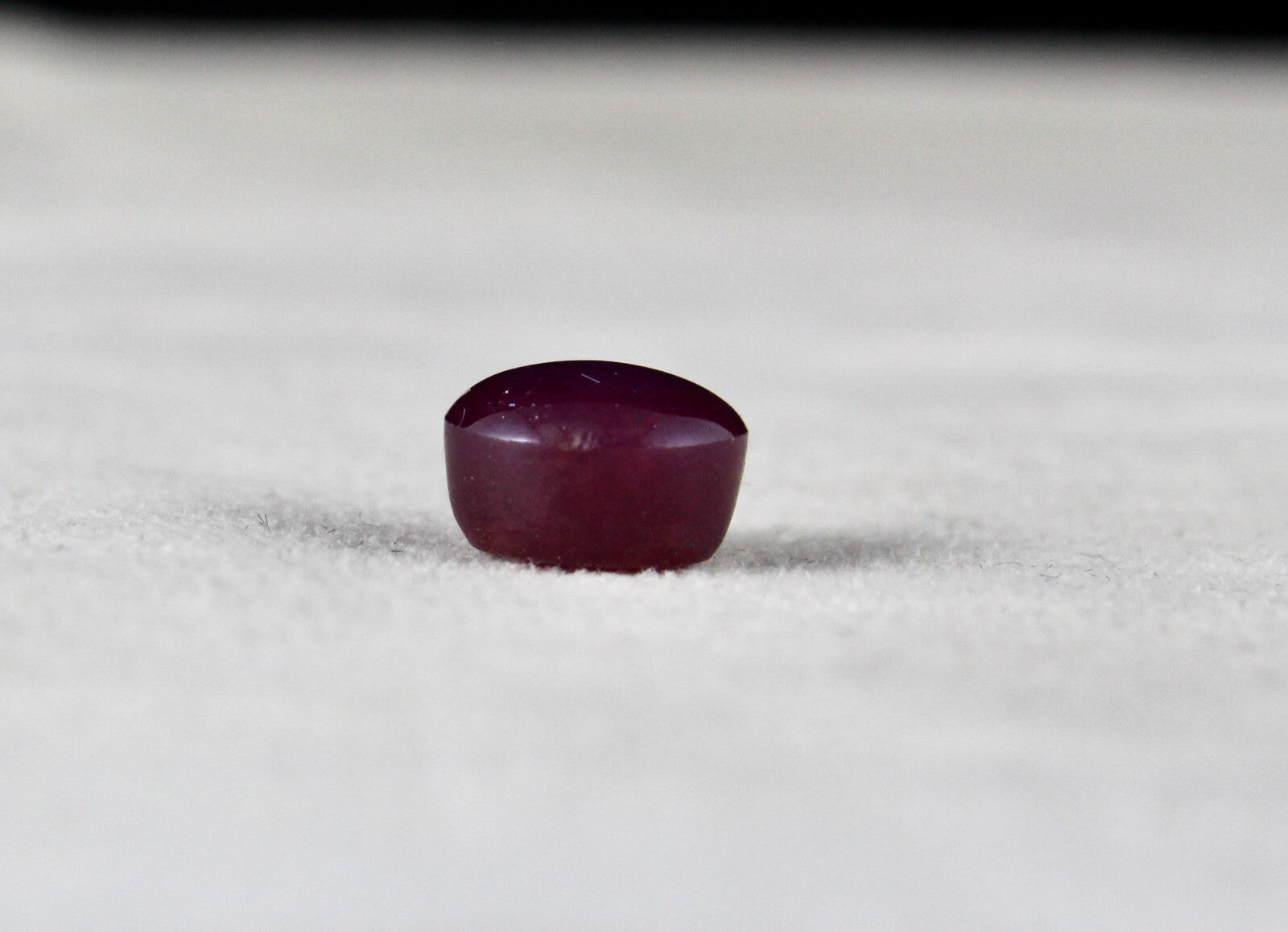 Certified Natural 6 Line Star Ruby 6.35 Ct Round Cabochon Gemstone Ring Pendant