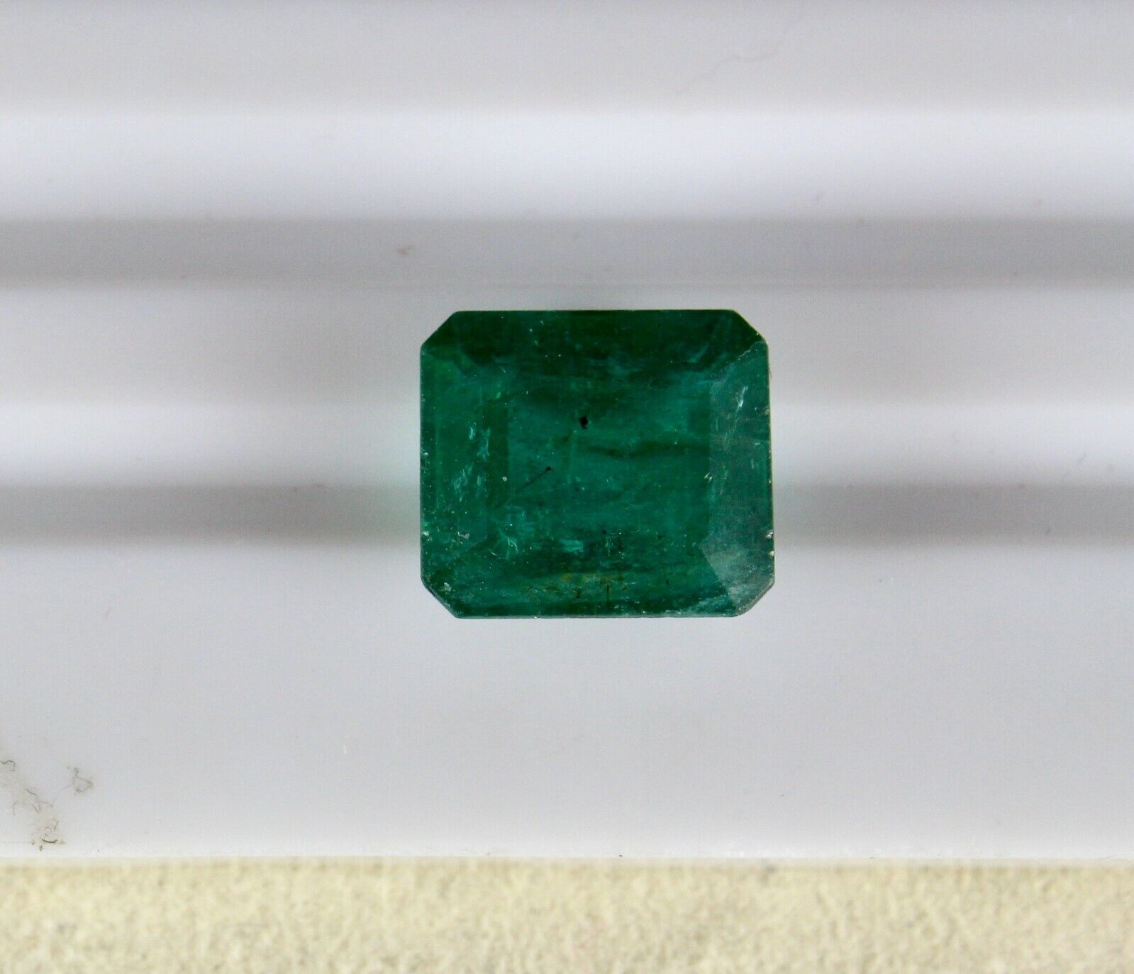 Certified Natural Emerald Octagon Cut 13X11mm 7.71 Carats Gemstone Ring Pendant