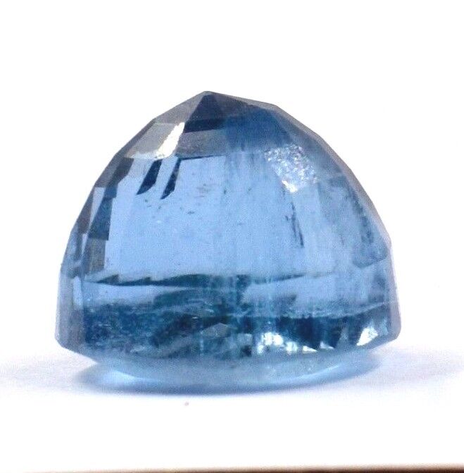 NATURAL BLUE AQUAMARINE ROUND CUT 8.56 CARATS GEMSTONE FOR RING PENDANT