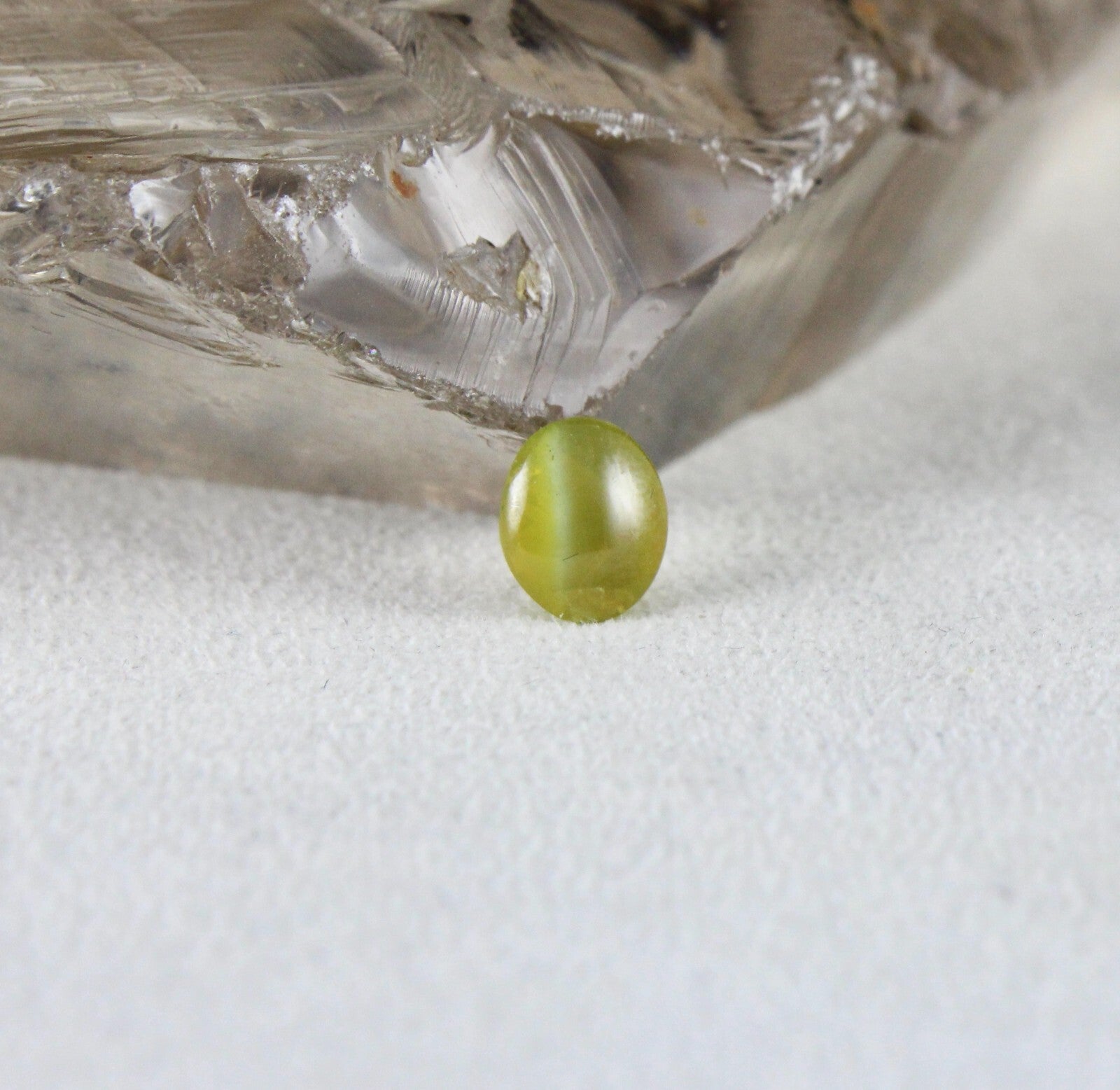 Certified Natural Chrysoberyl Cat's Eye Cabochon 2.51 Ct Gem For Ring Pendant
