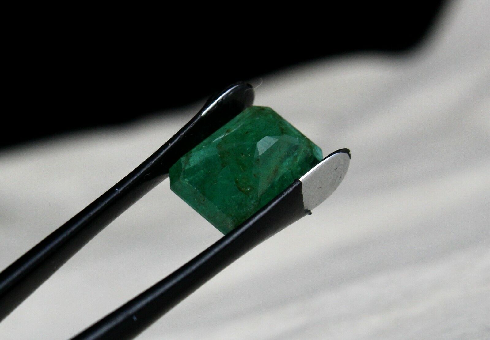 Certified Natural Emerald Octagon Cut 13X10mm 7.24 Carats Gemstone Ring Pendant