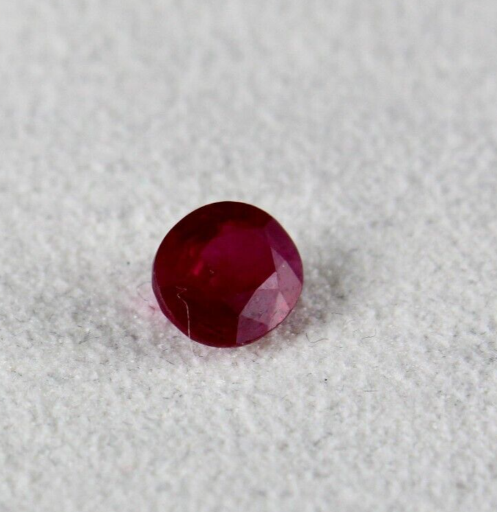 Certified Natural Heated Burma Ruby 1.51 Ct Oval Loose Stone Ring Pendant