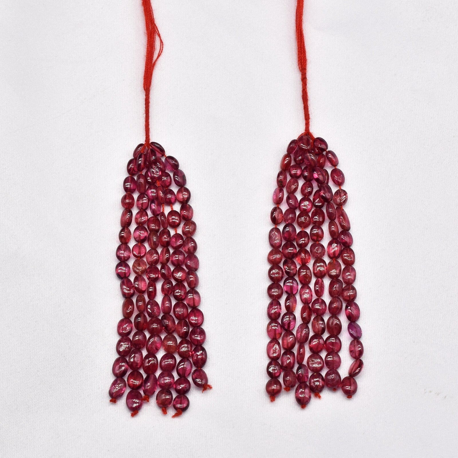 Natural Spinel Tassel Earrings 61 Ct Gemstone Certified For Women