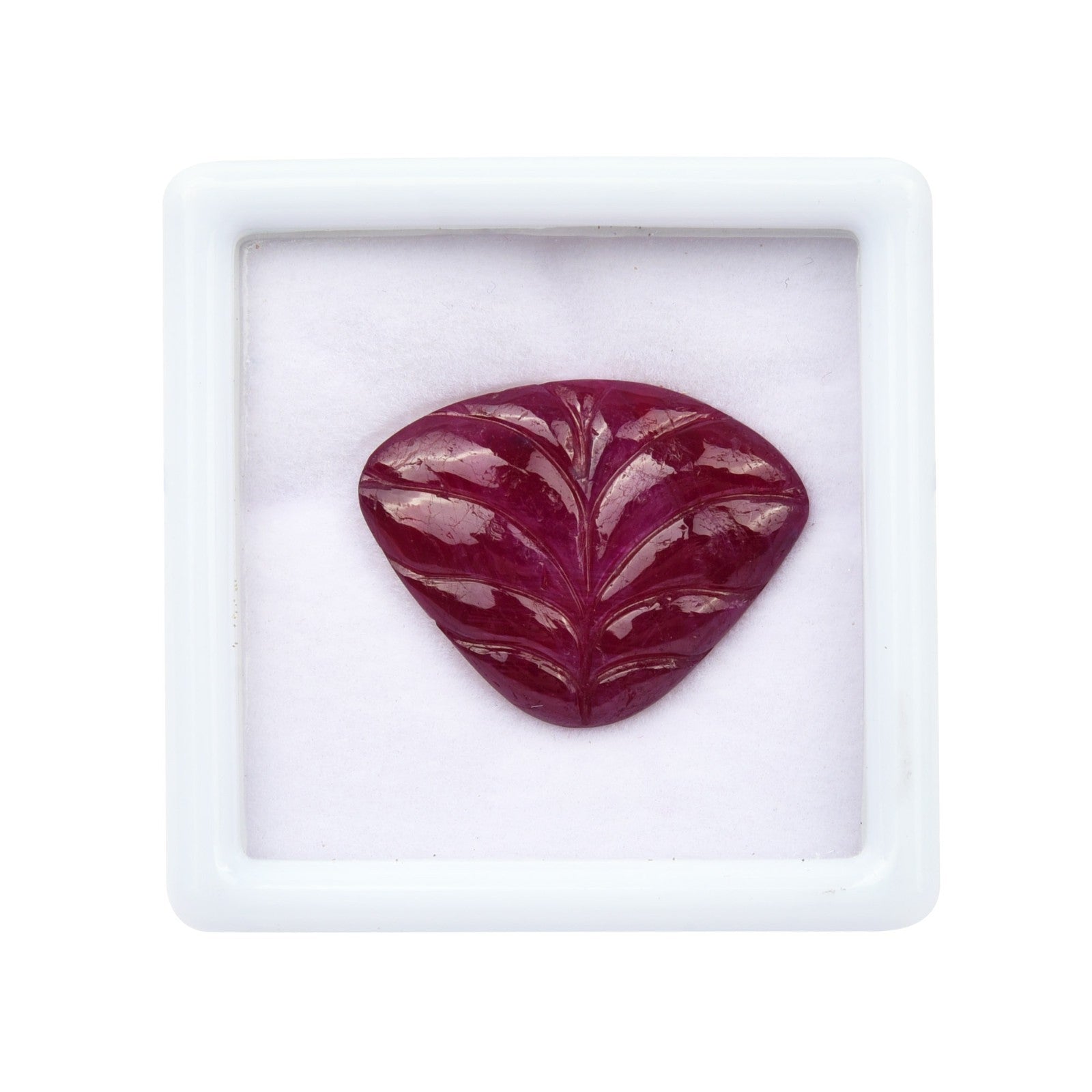 Certified Natural Untreated Ruby Carved Loose Gemstone 9.43 Ct For Ring Pendant