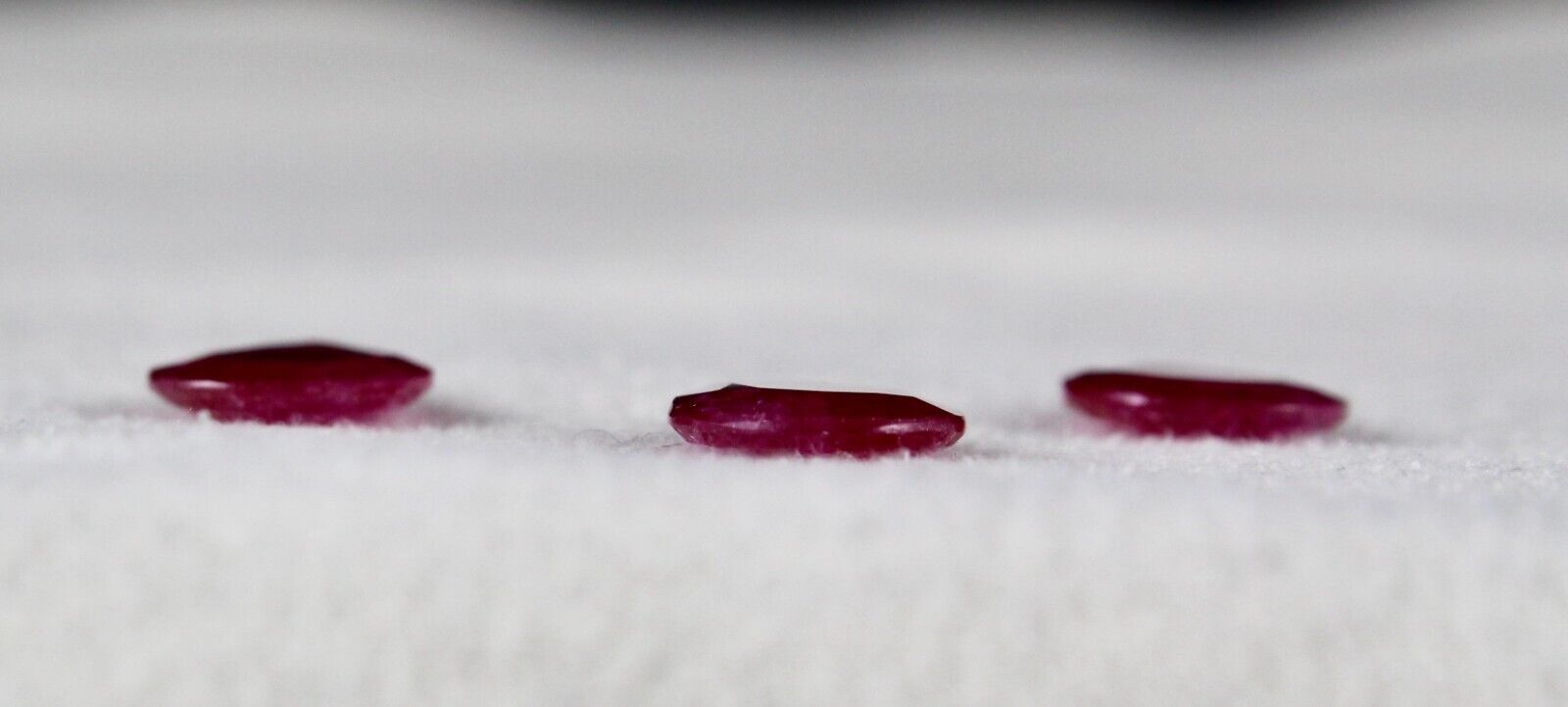 NATURAL RUBY PEAR CUT 6.28 CTS MOZAMBIQUE NOHEAT GEMSTONE PENDANT EARRING SET