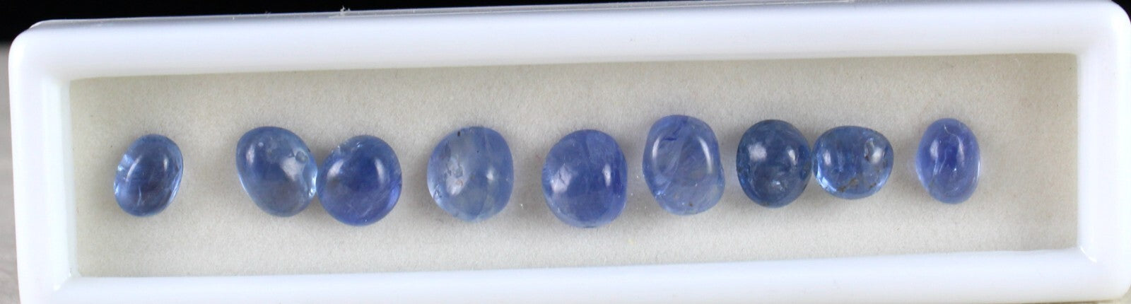 Certified Natural Burmese Blue Sapphire 31.69 Ct Oval Cabochon Bracelet