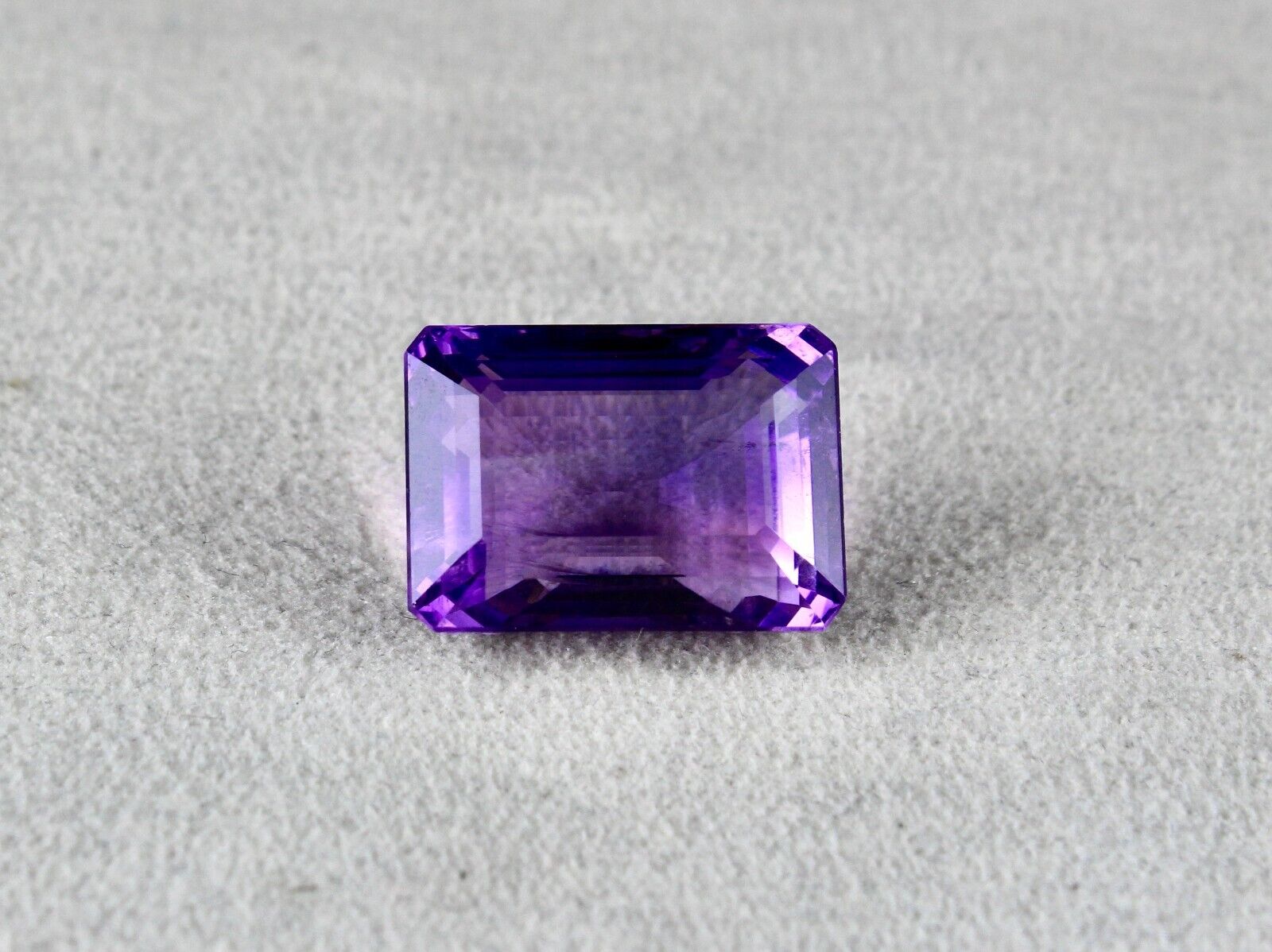 22x15 MM NATURAL PURPLE AMETHYST OCTAGON CUT 35.15 CTS GEMSTONE FOR PENDANT RING